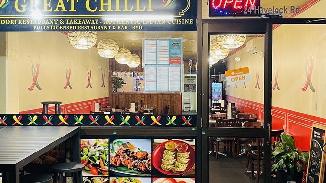 The Great Chilli Indian Restaurant & Takeaway Havelock North