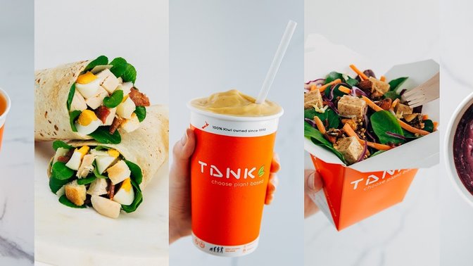TANK Napier - Smoothies, Raw Juices, Salads & Wraps