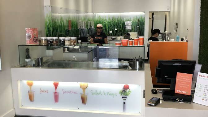 TANK Napier - Smoothies, Raw Juices, Salads & Wraps