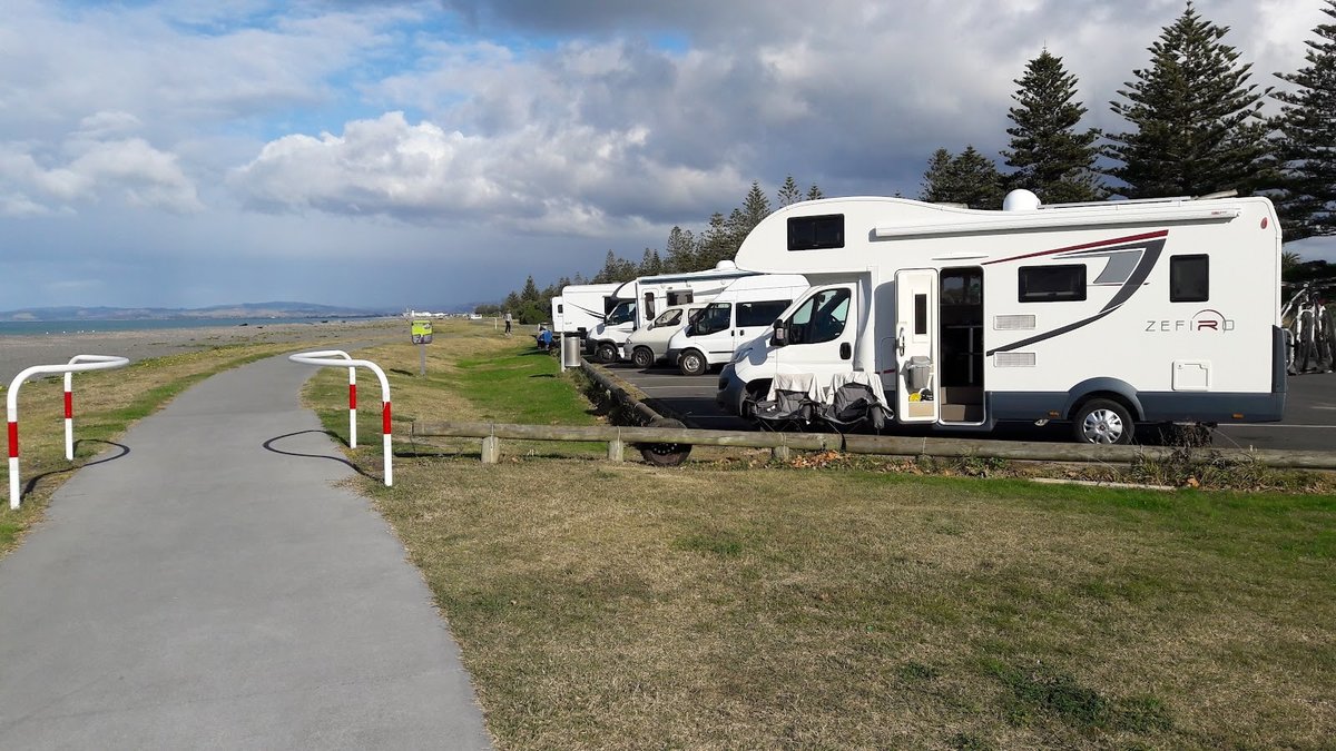 Pump Track Campervan Parking