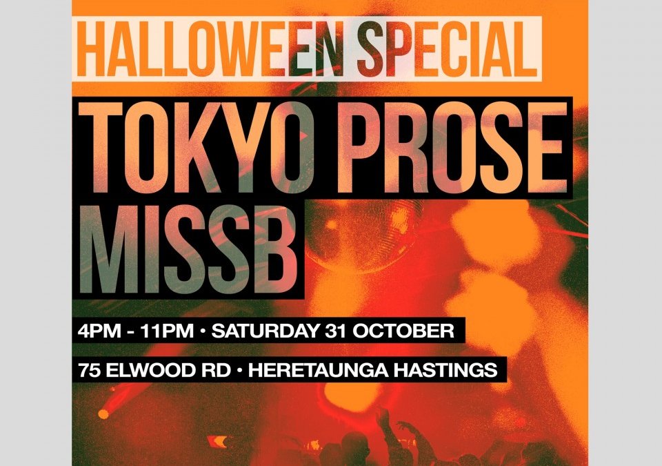 Tokyo Prose Headlines Halloween at the Woolbrokers Pavilion
